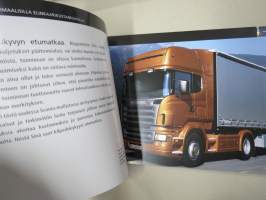 Scania Kaukoliikenneautot R420, R380, R470, R580 -myyntiesite