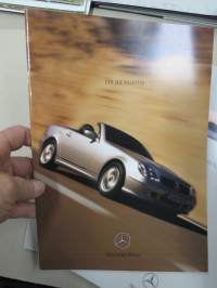 Der Mercedes-Benz SLK Roadster 2000 (02/00) -myyntiesite / brochure