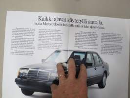VaihtoMercedes (Mercedes-Benz) 1988 -myyntiesite / brochure
