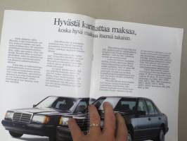VaihtoMercedes (Mercedes-Benz) 1988 -myyntiesite / brochure