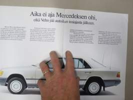VaihtoMercedes (Mercedes-Benz) 1988 -myyntiesite / brochure