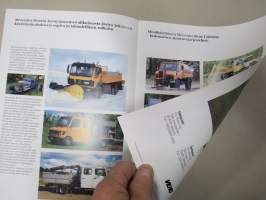 Mercedes-Benz hyöty- ja erikoisajoneuvot kuntakäytössä -myyntiesite / brochure
