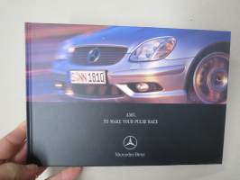Mercedes-Benz AMG. To make your pulse race (02/01) -myyntiesite / kovakantinen kirja