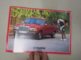 Mercedes-Benz 1983 -myyntiesite, ruotsinkielinen, Philipsons