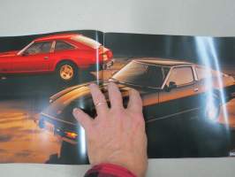 Datsun 280ZX  (81/01) 1981 sales brochure -myyntiesite,englanninkielinen