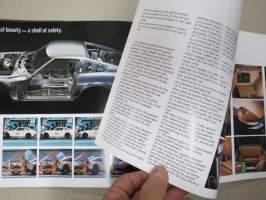 Datsun 280ZX  (81/01) 1981 sales brochure -myyntiesite,englanninkielinen