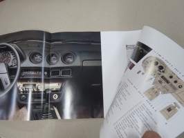 Datsun 280ZX 1982 (81/12) sales brochure -myyntiesite,englanninkielinen