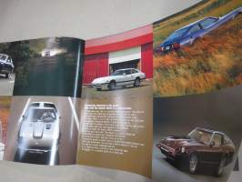 Datsun 280ZX 1982 (81/12) sales brochure -myyntiesite,englanninkielinen