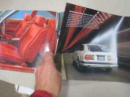 Datsun 280ZX 1982 (81/12) sales brochure -myyntiesite,englanninkielinen