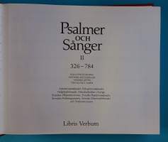 Psalmer och Sånger II 326 - 784. (Nuotit sanoituksineen, musiikki)