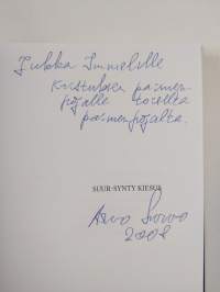 Suur-Synty Kiesus : Apokryfi Korpikansan Survon Arvon kertomana (signeerattu, tekijän omiste)