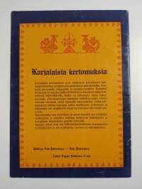 Karjalaisia kertomuksia : satuja Karjalasta 1 osa, Haltiat