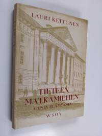 Tieteen matkamiehen uusia elämyksiä - murrosvuodet 1918-1924