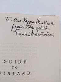 Guide to Finland (signeerattu, tekijän omiste)