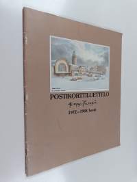 Postikorttiluettelo 1972-1988/kevät