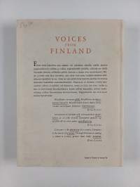 Voices from Finland : an anthology of Finlands verse and prose in English, Finnish and Swedish
