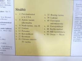 Mobilisti 1984 nr 1 -Lehti vanhojen autojen harrastajille