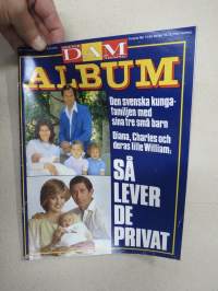 Svensk Damtidning - Album 1982, Den svenska kungafamiljen med sina tre barn / Diana, Charles och deras lille William - så lever de privat