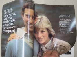 Svensk Damtidning - Album 1982, Den svenska kungafamiljen med sina tre barn / Diana, Charles och deras lille William - så lever de privat