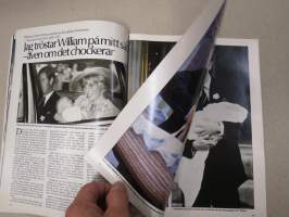 Svensk Damtidning - Album 1982, Den svenska kungafamiljen med sina tre barn / Diana, Charles och deras lille William - så lever de privat