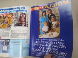 Svensk Damtidning - Album 1982, Den svenska kungafamiljen med sina tre barn / Diana, Charles och deras lille William - så lever de privat