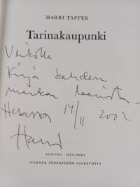 Tarinakaupunki (signeerattu, tekijän omiste)