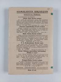 Kootut teokset 6 : Murtavia voimia : Kuvauksia katovuoden 1867 ajoilta