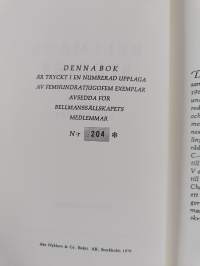 Bellmansstudier utgivna av Bellmanssällskapet 1970 (numeroitu)