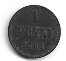1 penni 1894