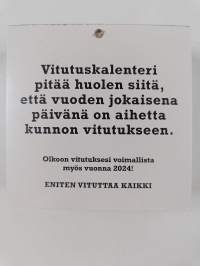 Eniten vituttaa 2024