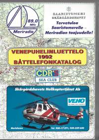 Venepuhelinluettelo 1992