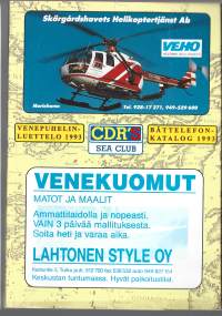 Venepuhelinluettelo 1993
