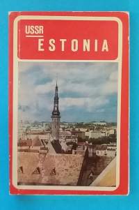 Estonian Soviet Socialist Republic - USSR Estonia.  (Matkaoppaat)