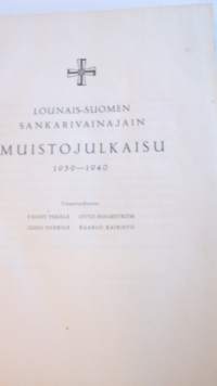 Lounais-Suomen sankarivainajain muistojulkaisu