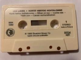Lea Laven - Kortit kertoo kohtalomme, Bluebird BBK 1062 -C-kasetti / C-cassette