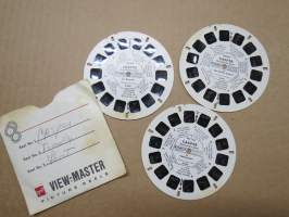View-Master Casper The Friendly Ghost -täysi kolmen kiekon sarja -kuvakiekko / reel