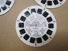 View-Master Casper The Friendly Ghost -täysi kolmen kiekon sarja -kuvakiekko / reel