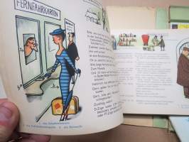Visaphon interpret Deutch (saksa) -itsenäiseen kielenopiskeluun tarkoitettu setti, jossa kirjat ja single-levyt