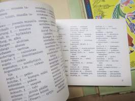 Visaphon interpret Deutch (saksa) -itsenäiseen kielenopiskeluun tarkoitettu setti, jossa kirjat ja single-levyt