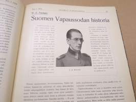 Suomen vapaussota 1935 nr 1-12 sidottu vuosikerta