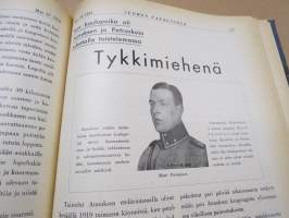 Suomen vapaussota 1935 nr 1-12 sidottu vuosikerta