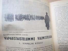 Suomen vapaussota 1943 nr 1-12 sidottu vuosikerta