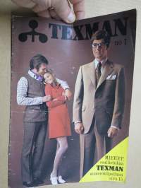 Texman nr 1 - pukimo- ja tekstiilialan liikkeiden ostoryhmän miestenmuotilehti