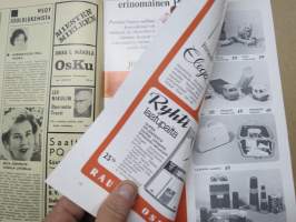 Rauman Osuuskaupan Joulu-Uutiset -tuoteluettelo / kuvasto, mm. Vespa-mainos