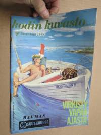 SOK Kodin kuvasto kevät-kesä 1965 nr 3 -tuoteluettelo / kuvasto, erinomaista ajankuvaa aikansa kulutushyödykkeistä ym. / postimyyntiluettelo