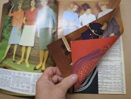 SOK Kodin kuvasto kevät 1963 nr 1 -tuoteluettelo / kuvasto, erinomaista ajankuvaa aikansa kulutushyödykkeistä ym. / postimyyntiluettelo