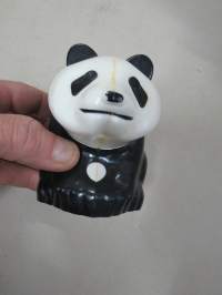 Panda - Helsingin Osakepankki - palvelupankki  -säästöpossu / säästöpankki / säästölipas, valmistaja MK Tresmer Oy