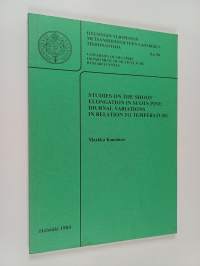 Studies on the Shoot Elongation in Scots Pine : Diurnal Variations in Relation to Temperature