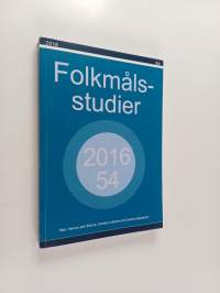 Folkmålsstudier 54/2016