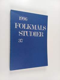 Folkmålsstudier 37/1996